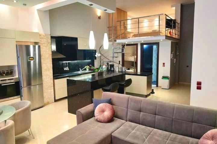 Luxury Apartment With Sea View Near Kallithea Koskinou  Dış mekan fotoğraf